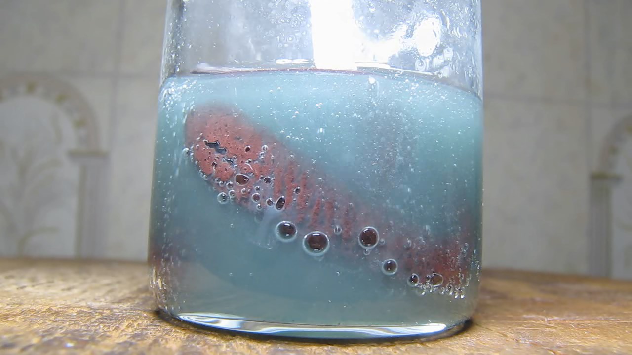  ,    :  . Citric acid, copper sulfate and aluminium: add chloride